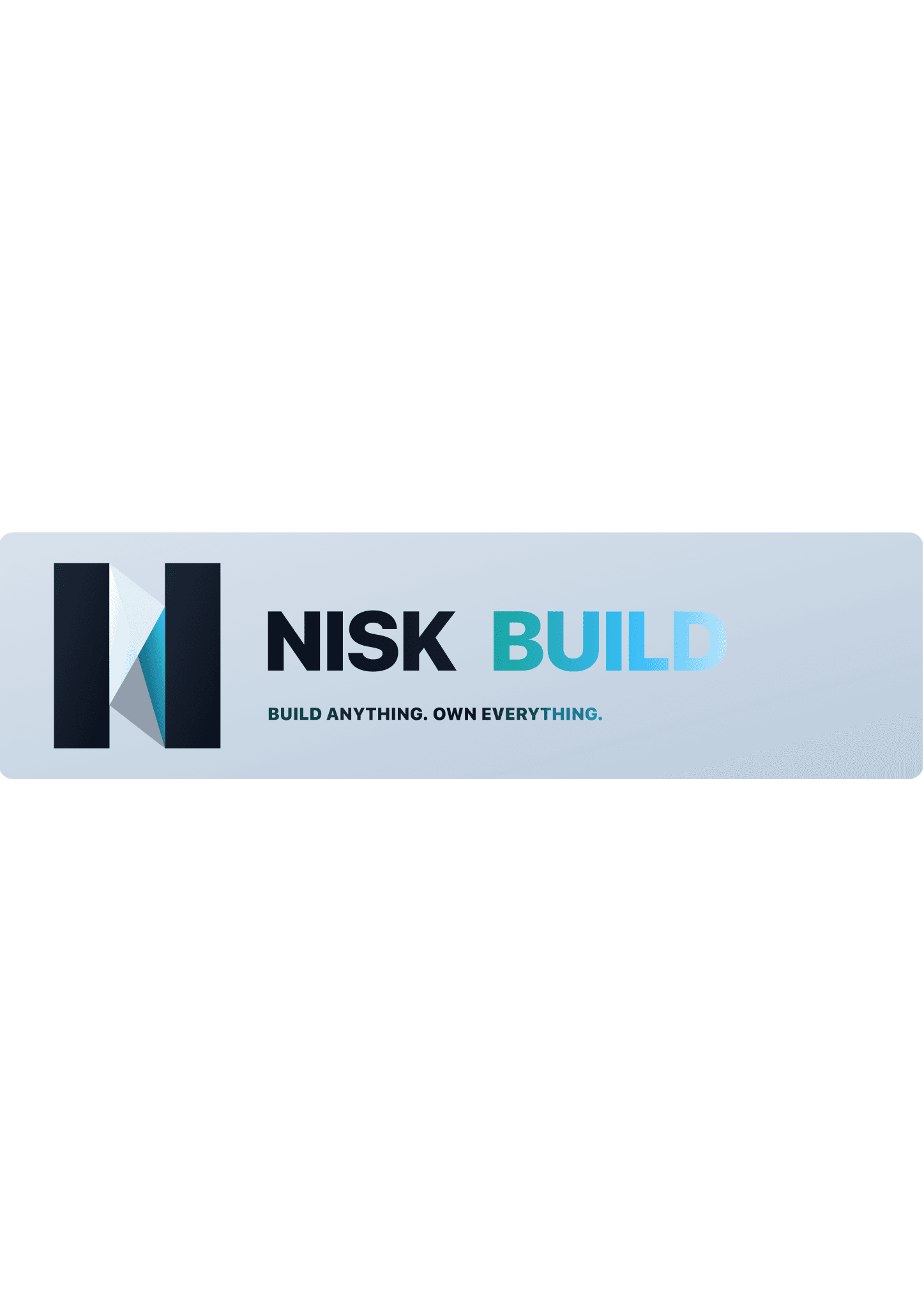 NiskBuild — Build anything. Own everything.